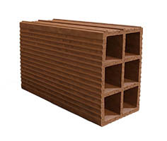 LADRILLO HUECO 12X18X33 C.ROSARIO