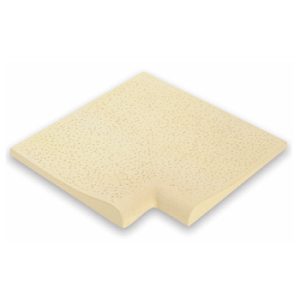 BORDE ESQUINERO RECTO MARFIL 50X50CM - PATIO
