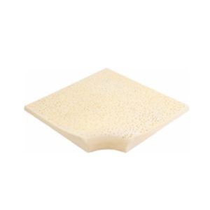 BORDE ESQUINERO CURVO MARFIL 50X50CM - PATIO