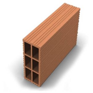 LADRILLO HUECO 8X18X33 C.SANTIAGO