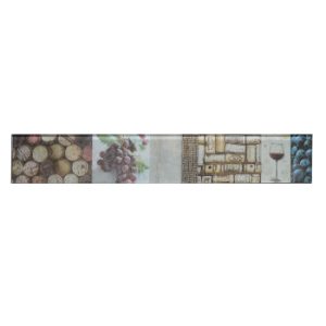 CERAMICO MALBEC HD GUARDA VIDRIO 4.7 X 30 CM X UNIDAD