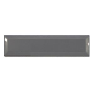 CERAMICO GUARDA BISELADA GRIS 7.5  X 30 CM X UNIDAD