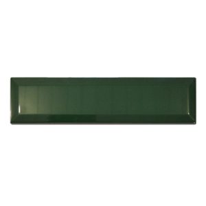 CERAMICO GUARDA BISELADA VERDE INGLES 7.5  X 30 CM X UNIDAD