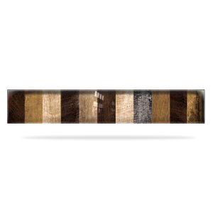 CERAMICO GUARDA BRUSH MOCCA VIDRIO 4.7 X 30 CM X UNIDAD